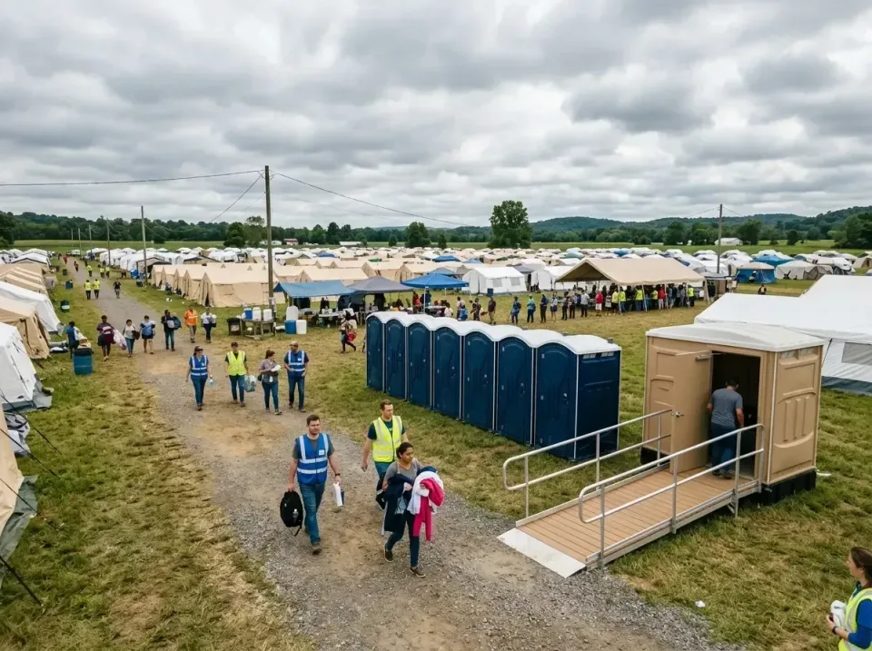 disaster-relief-camp-restrooms-010 — frequently asked questions, Dumpster & Portable Bathrooms Rental in Mission, KS